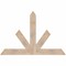 Ekena Millwork Saratoga Smooth Timber Gable Bracket, Douglas Fir, 60"W x 40"H x 1 1/2"D x 5 1/2"F, 16/12 Pitch GBW060X40X0206SAR00SDF - alternate 1